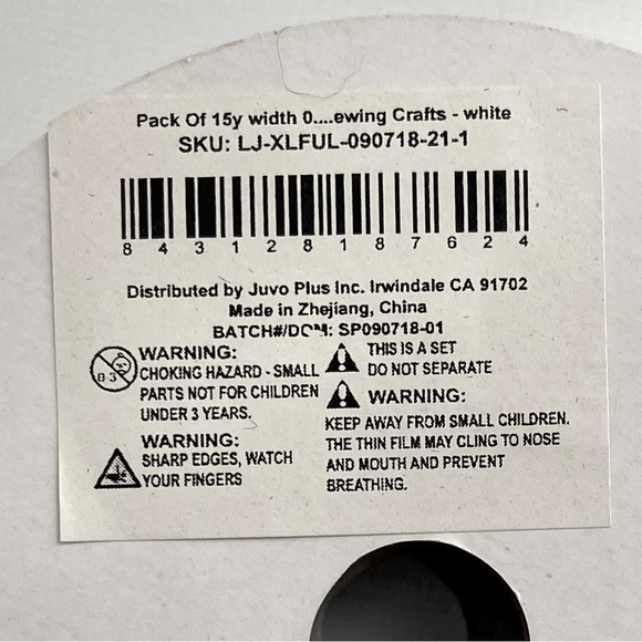 WHITE DAISY LACE RIBBON - Picture 3 of 3